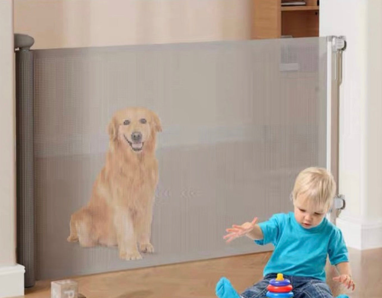 Multipurpose retractable gate