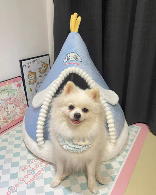 Cinnamoroll pet tent bed