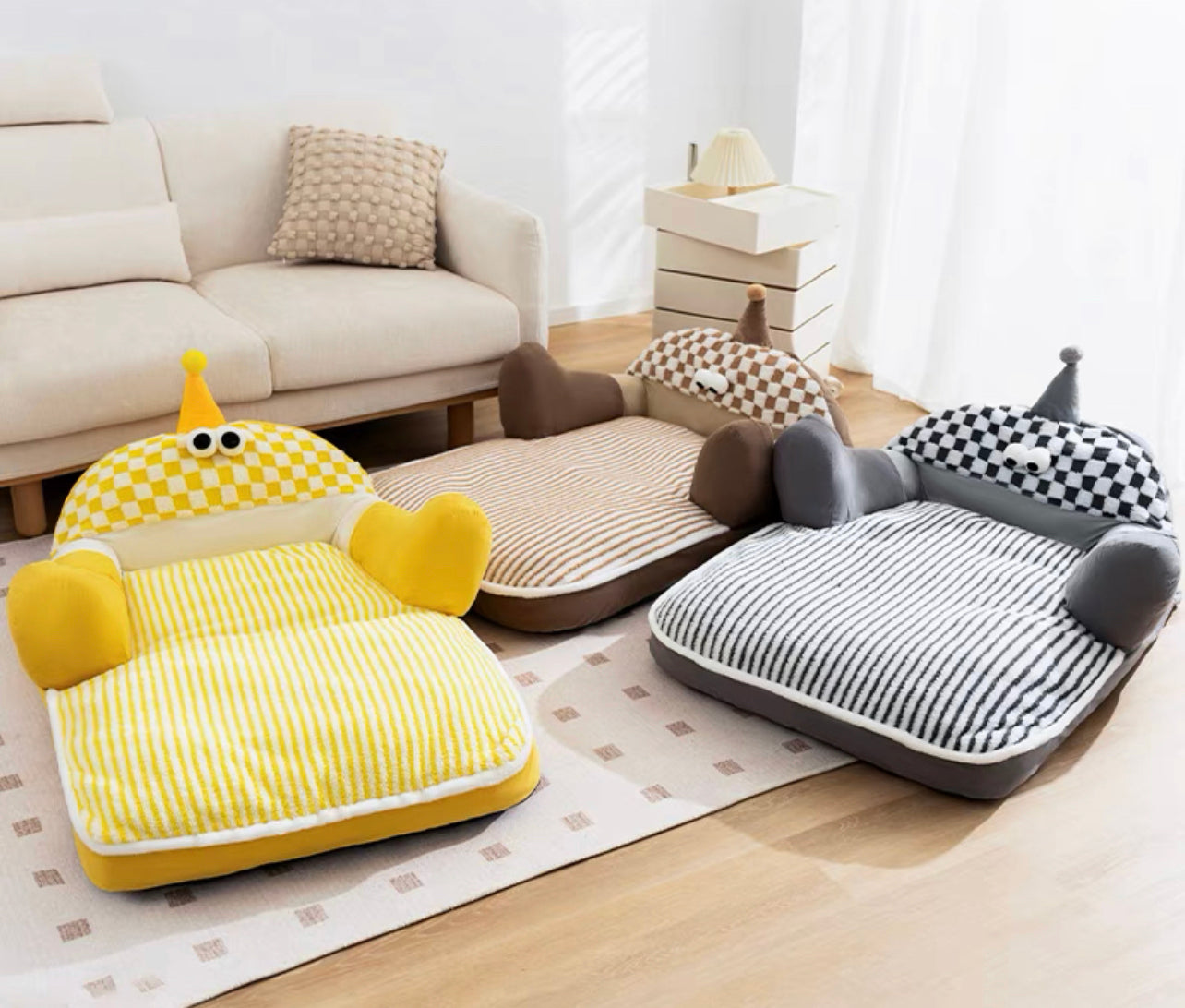 Puffy pet bed