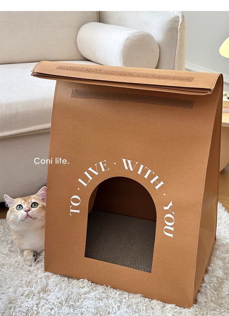 Purrfect hut