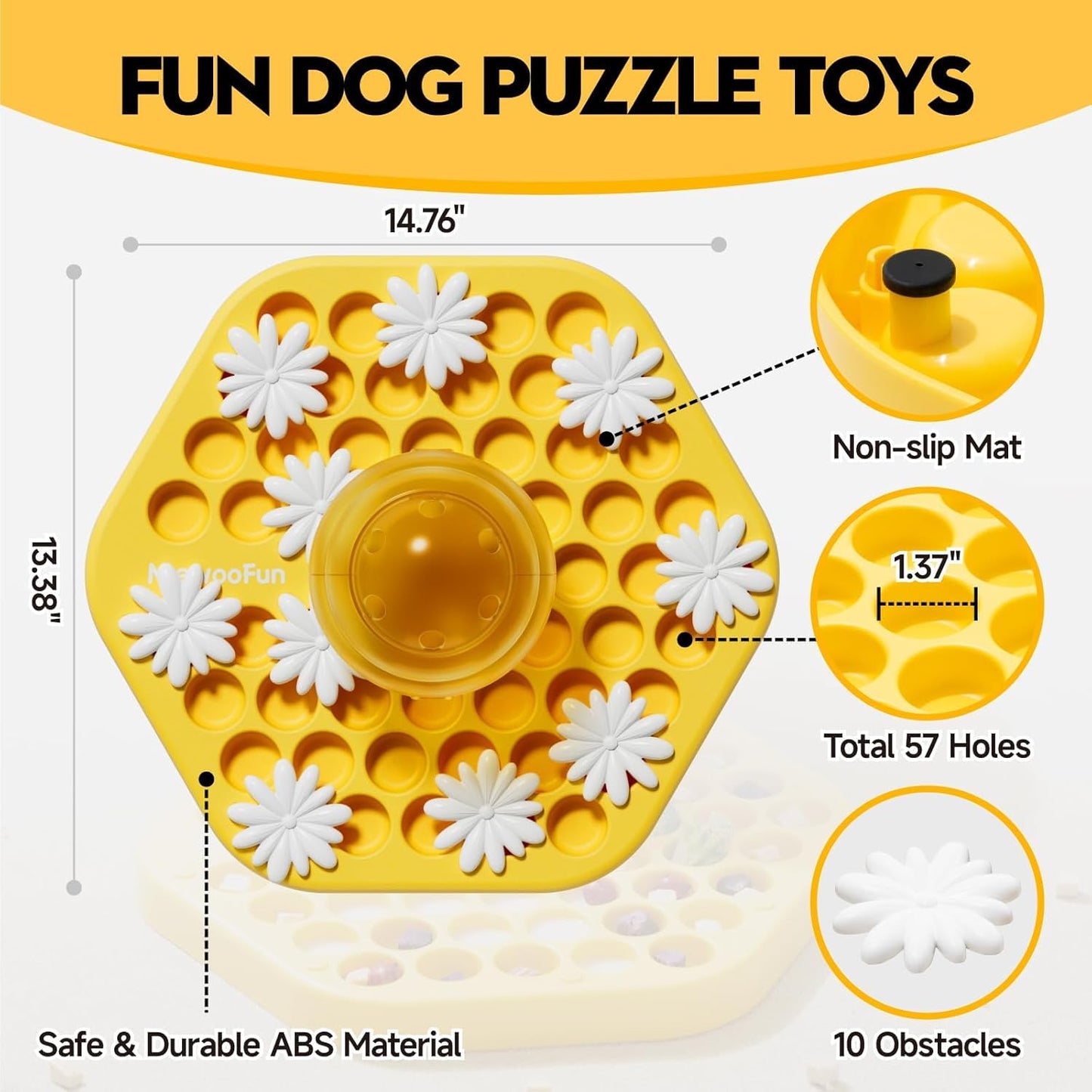 Honeycomb Sniffing Slow Feeder toy