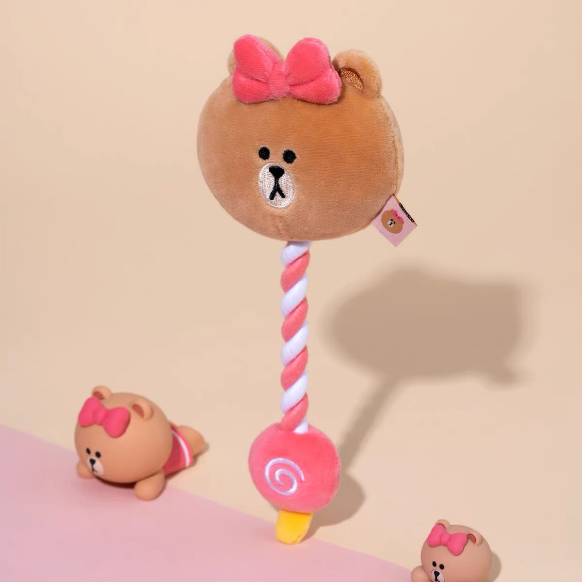 Cute line themed pet toy