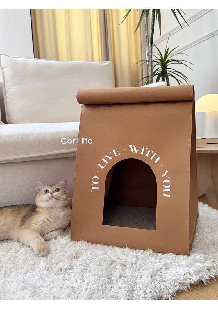 Purrfect hut