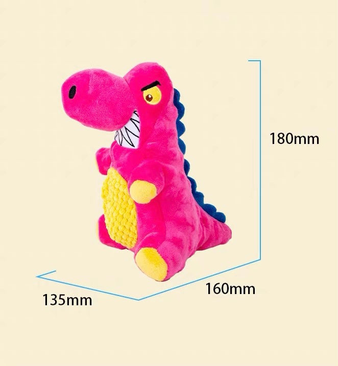 Pink Dino chewing toy