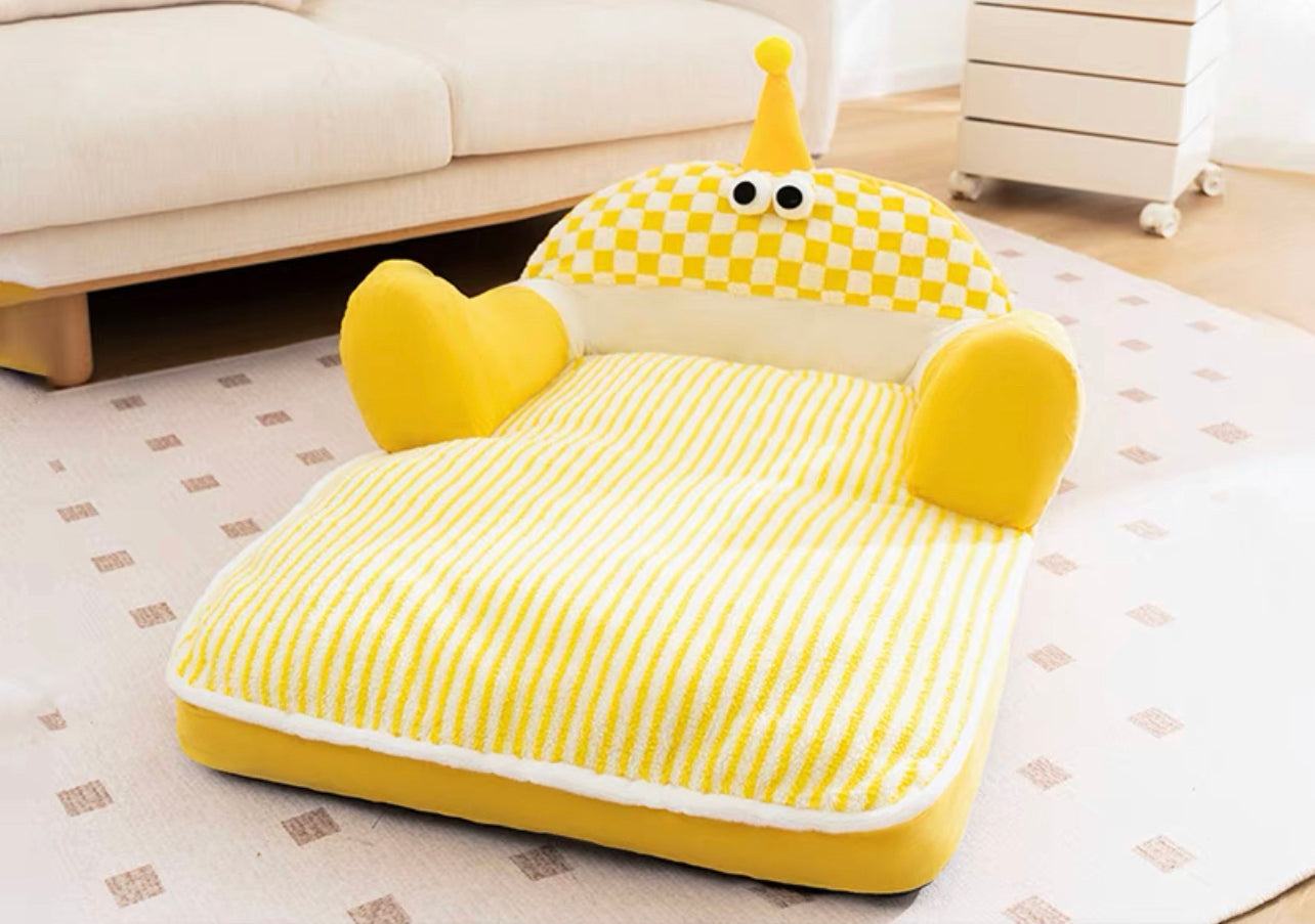 Puffy pet bed