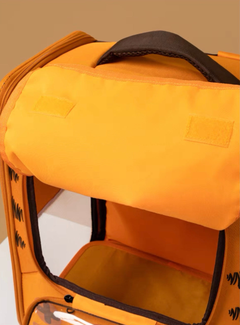 Garfield theme backpack carrier