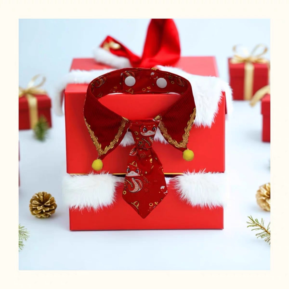 CNY pet tie