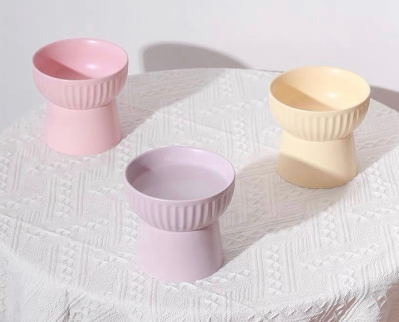 25 ° tilted Dreamy pet bowl