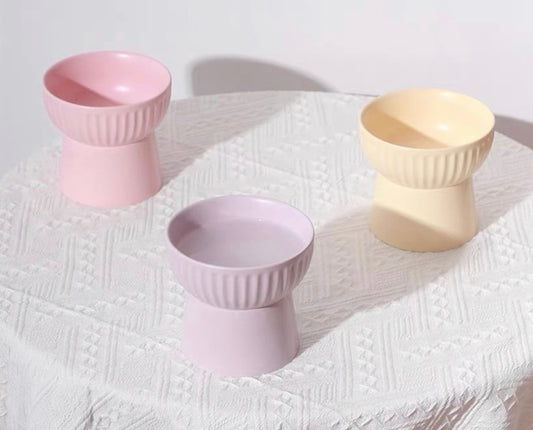 25 ° tilted Dreamy pet bowl
