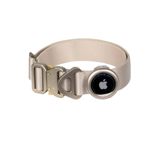 Anti-lost pet collar with AirTag holder (not included AirTag)