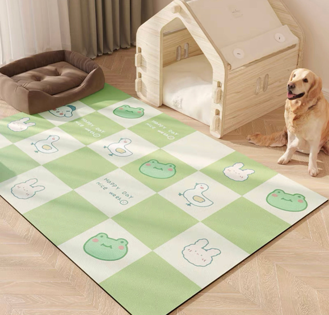 Waterproof playpen mat